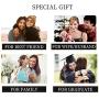 SecreTalk Morse Code Bracelet, Best Friend Unique Gift for Her Family Friend Women Men