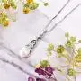 YL Celtic Knot Pendant Necklace 925 Sterling Silver Freshwater Pearl Leverback Earrings Cubic Zirconia Love Knot Drop Jewelry YL Celtic Knot Pendant Necklace 925 Sterling Silver Freshwater Pearl Leverback Earrings Cubic Zirconia Love Knot Drop Jewelry