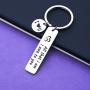 Mom jewelry All That I am I Own to You Mom Keychain Appreciation Keychain Mothers Day Gift Birthday Gift Thank You Gifts for Mom from Daughter Son (own to you KR)