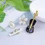 CAROMAY 4 PC Piano Lapel Pins Set Enamel Pins Cute Guitar Note Flower Brooches for Men Women Music Lover Jacket CAROMAY 4 PC Piano Lapel Pins Set Enamel Pins Cute Guitar Note Flower Brooches for Men Women Music Lover Jacket
