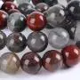 Justinstones Gem Semi Precious Gemstone 10mm Round Beads Stretch Bracelet 7 Inch Unisex Justinstones Gem Semi Precious Gemstone 10mm Round Beads Stretch Bracelet 7 Inch Unisex