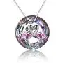 TOUPOP Flamingo Gifts for Women s925 Sterling Silver Flamingo Pendant Necklace with Circle Purple Crystal Jewelry Gifts for Women Mom Girls Birthday Mothers Day TOUPOP Flamingo Gifts for Women s925 Sterling Silver Flamingo Pendant Necklace with Circle Purple Crystal Jewelry Gifts for Women Mom Girls Birthday Mothers Day