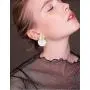 Hanpabum 8 Pairs Acrylic Leather Drop Dangle Earrings Mottled Resin Stud Earrings Set Bohemian Statement Round&Oval Shape Jewelry Hanpabum 8 Pairs Acrylic Leather Drop Dangle Earrings Mottled Resin Stud Earrings Set Bohemian Statement Round&Oval Shape Jewelry
