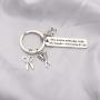 POTIY Hair Stylist Gift Hair Stylist Keychain Hairdresser Gift Barbers Keychain Religious Jewelry Bible Verse Keychain Comb Hair Drier Charm Jewelry Barbers Graduation Gift
