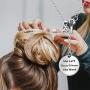 TIIMG Hairdresser Necklace She Left Beauty Whenever She Went Hairdresser Graduation Gifts Hair Stylist Jewelry
