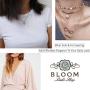 Olbye Angel Pendant Necklace Tiny Simple Necklace Choker Minimal Necklace Jewelry for Women and Girls (Silver)