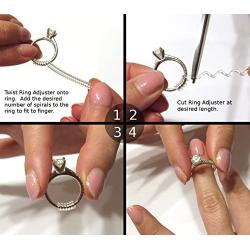 Easy Ring Adjusters - Quickly fit the size of your ring/band (3 sizes included)