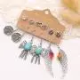 Boho Dangle Earrings Sets Fashion Jewelry for Women Bohemian Tassel Stud Earrings Christmas Valentine Birthday Gift for Girls Boho Dangle Earrings Sets Fashion Jewelry for Women Bohemian Tassel Stud Earrings Christmas Valentine Birthday Gift for Girls