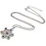 PSEEHEE Tree of Life Flower of Life Sacred Geometry 7 Chakra Healing Crystals Necklace, Reiki Stones Pendant Jewelry