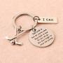 Golf Keychain Golf Inspiration Gifts Golf Team Gifts Golf Clubs Gift for Golfer Jewelry Golf Lover Inspiration Gifts Take Pride in How Far You Have Come