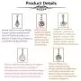 Top Plaza 7 Chakra Reiki Healing Crystal Bead Charm Bracelet Necklace Set Lava Rock Stone Aromatherapy Essential Oil Diffuser Stretch Bracelets Necklaces with 5 Replaceable Charms