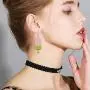6 pairs Resin Ice Cream Hanging Earrings Women Imitation Food Geometric Earring Girls Funny Cute Aesthetic Kawaii Jewelry Earrings