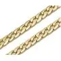 Gold Chain Necklace 9MM 14K Diamond Cut Smooth Cuban Link with a Warranty of A Lifetime USA Made!