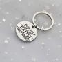 UJIMS Movies Quote Gift Faith Keychain I Find Your Lack of Faith Disturbing Keychain Graduation Inspired Gift for Movies Fans Religious Jewelry