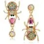 Betsey Johnson Spider Non-Matching Drop Earrings Betsey Johnson Spider Non-Matching Drop Earrings