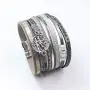KSQS Tree of Life Leather Multi-Layer Wraps Bracelet,Boho Wide Buckle Wristband Bangle,Braided Cuff Bracelets for Women KSQS Tree of Life Leather Multi-Layer Wraps Bracelet,Boho Wide Buckle Wristband Bangle,Braided Cuff Bracelets for Women