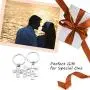 Eigso Puzzle Piece Keychain for Couples Were Like Puzzle Pieces That Fit Together Matching Keychain Distance Keychain