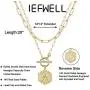 Layered Gold Initial Necklaces for Women, 14K Gold Plated Paperclip Link Chain Necklace Hexagon Letter Pendant Toggle Clasp Layering Necklaces for Women Gold Layered Initial Choker Necklaces for Women Layered Gold Initial Necklaces for Women, 14K Gold Plated Paperclip Link Chain Necklace Hexagon Letter Pendant Toggle Clasp Layering Necklaces for Women Gold Layered Initial Choker Necklaces for Women