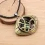 Doctor Strange Necklace - Eye of Agamotto Pendant Necklace with Black Chain Perfect Gifts for Doctor Strange Fans Doctor Strange Necklace - Eye of Agamotto Pendant Necklace with Black Chain Perfect Gifts for Doctor Strange Fans