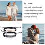 VNOX Personalized Custom Name Date Handmade Braided Rope Mutual Attraction Couples Bracelets for Him and Her Matching Relationship ID Couple Bracelets
