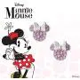 Disney Minnie Mouse Birthstone Jewelry for Women and Girls, Sterling Silver Pave Crystal Stud Earrings Disney Minnie Mouse Birthstone Jewelry for Women and Girls, Sterling Silver Pave Crystal Stud Earrings