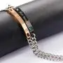 Uloveido His Queen and Her King Black Titanium Necklaces & Bracelet Matching Couple Jewelry Sets for Men and Women with Cubic Zirconia ST118 Uloveido His Queen and Her King Black Titanium Necklaces & Bracelet Matching Couple Jewelry Sets for Men and Women with Cubic Zirconia ST118