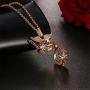 Harry Potter Necklace - Golden Snitch Lava Stone Aromatherapy Necklace with Jewelry Box by PAJKE