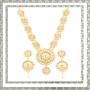 Touchstone Indian Bollywood Gorgeous Intricate Workmanship Mughal White Colorful Rhinestone Crystal Wedding Designer Jewelry Choker Necklace Set in Gold and Silver Tone for Women.