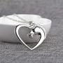 Heart Pendant Necklace by Luvalti - Horse Heart Jewelry - Family and Friends Jewelry Gift