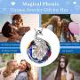 Phoenix Pendant Necklace for Women Sterling Silver Female Jewelry Gifts with Swarovski Crystal