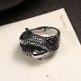 LQinuan Koi Carp Design Stainless Steel Rings for Men Boys Jewelry Chic Punk Fish …