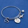 FAADBUK Funny Dinosaurs Bracelet Animal Lover Gift Just A Girl Who Loves Dinosaurs Jewelry Bracelet Dinosaurs Lover Gift Dinosaurs Jewelry