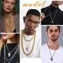 PROSTEEL Stainless Steel Africa Map Necklace for Men Women, 18K Gold/Rose Gold/Black Plated, Customize Available, 22''-24'' Adjustable, Come Gift Box PROSTEEL Stainless Steel Africa Map Necklace for Men Women, 18K Gold/Rose Gold/Black Plated, Customize Available, 22''-24'' Adjustable, Come Gift Box