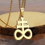 COMTRUD Leviathan Satanic Cross Necklace Stainless Steel Satan Pendant, Religions Jewelry for Men Women