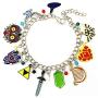 Family Babylon Navi Majoras Sword Triforce Hylian Legend Zelda Charm Bracelet Gifts for Girl Woman Men