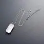 Cremation Jewelry Man’s Stainless Steel Skateboard Pendant Urn Necklace Unique Appearance Pet Cremation Necklace