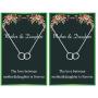 Your Always Charm Mother Daughter Necklace for 2 Interlocking Circles Necklace for Mother & Daughter Mothers Day Jewelry Gifts Birthday Gift