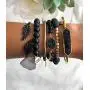 Kinsley Armelle Stone Collection - Raven Bracelet Kinsley Armelle Stone Collection - Raven Bracelet