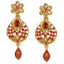 Bindhani Indian Jewellery Bridal Bridemaids Wedding Kundan Choker Gold Plated Bollywood Necklace Earrings Tikka Jewelry Set for Women