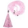Cherry Tree Collection Mala Necklace | 108 Hand-Knotted 8mm Gemstone Round Beads, Antiqued Guru and Counter Beads, and Tassel | Meditation, Buddhist Prayer, Healing Cherry Tree Collection Mala Necklace | 108 Hand-Knotted 8mm Gemstone Round Beads, Antiqued Guru and Counter Beads, and Tassel | Meditation, Buddhist Prayer, Healing