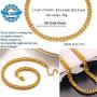 PROSTEEL Stainless Steel Chain Anklets for Men Women, Silver/Gold Tone, Ankle Bracelets Hypoallergenic, 8-10.5 Inch Adjustable, Come Gift Box