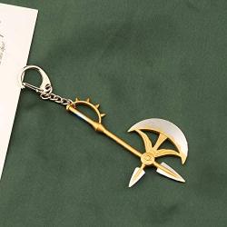 FAADBUK The Seven Deadly Sins Jewelry The Seven Deadly Sins Keychain The Seven Deadly Sins Lover Gift The Seven Deadly Sins Cosplay Charm Keyring