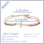 BEKECH Christian Bracelet Gifts for Women Trust in The Lord Proverbs 3:5-6 Bracelet Cross Charm Bible Verse Bracelet Religious Jewelry Gift for Women Girl Daughter Goddaughter