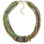 Bocar Chunky Statement Colorful Seed Beads Women Choker Collar Necklace (NK-10314) Bocar Chunky Statement Colorful Seed Beads Women Choker Collar Necklace (NK-10314)
