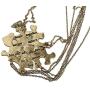Lux Accessories Burnish Gold Always Together Puzzle Best Friends BFF Necklace
