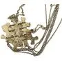 Lux Accessories Burnish Gold Always Together Puzzle Best Friends BFF Necklace Lux Accessories Burnish Gold Always Together Puzzle Best Friends BFF Necklace