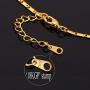 U7 CZ Allah Pendant Necklace with Chain Platinum / 18K Gold Plated Muslim Jewelry, with Text Engraving Service