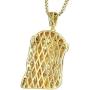 VANAXIN Gold Jesus Piece Pendant of Christ Pendant Necklace 24 Chain for Men Gold Punk Hip Hop Jewelry