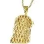 VANAXIN Gold Jesus Piece Pendant of Christ Pendant Necklace 24 Chain for Men Gold Punk Hip Hop Jewelry