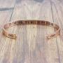 Joycuff Inspirational Bracelet Friendship Gifts for Her Girl Women Daughter Jewelry Best Friend BFF Cuff